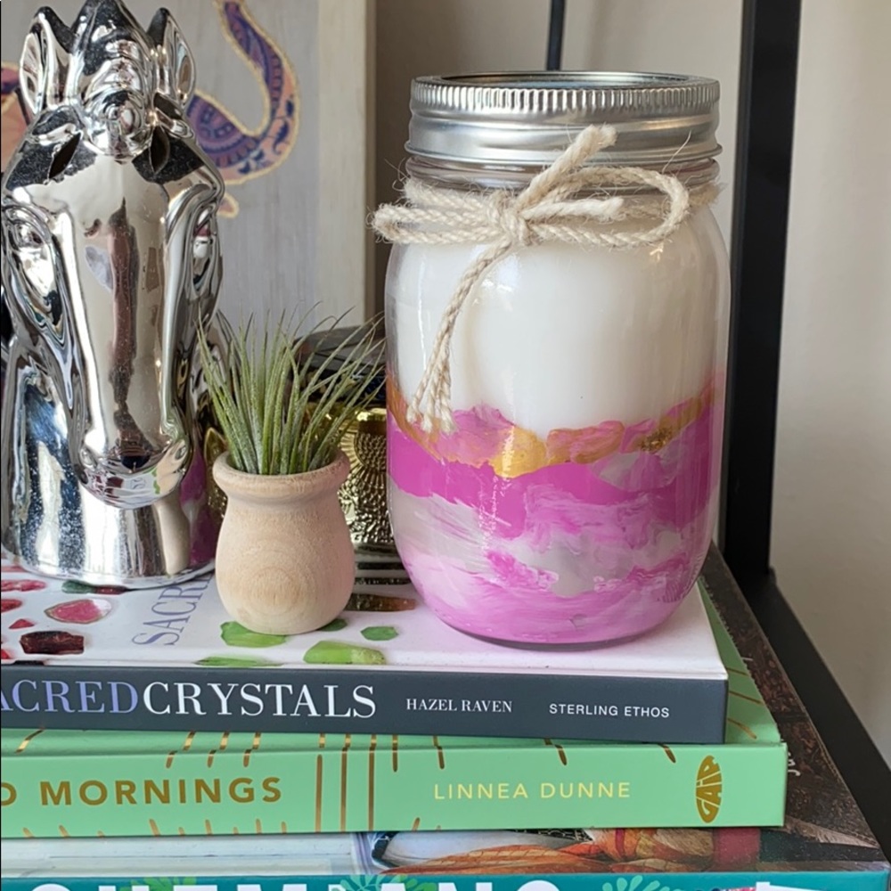 Homemade candle